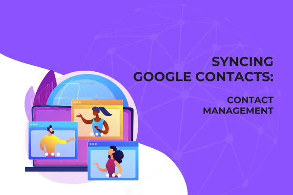 Syncing google contacts